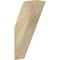 Ekena Millwork 6"W x 12"D x 24"H Traditional Rough Sawn Knee Brace, Douglas Fir BRC06X12X24TRA00RDF - alternate 1